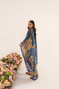 Salwar kameez-vestidos de césped étnicos para mujer, trajes de Ndian akistani, diseñadores de césped paquistaní, tres piezas - Product Image 4
