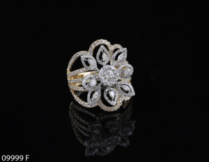 D'VINS JEWELS Lab Grown Diamond Rose Gold Ring 14K 18K Women Wedding Engagement Party Gift Trendy Style - Product Image 2