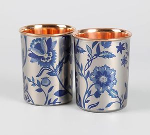 Wholesale Best Price Copper Water Jug with Eco-Friendly Glasses Customized Printed Restaurant Hotel Drinking Use Metal Material - Product Image 5