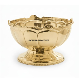 Bol à chocolat en acier inoxydable plaqué nickel, forme ronde, bol décoratif pour bonbons, dernière arrivée, nouveau bol à chocolat fantaisie - Product Image 2