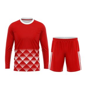 Maillot de football personnalisé pour hommes et femmes, uniforme d'entraînement par sublimation à chaud avec nom de logo, ensemble de chemises de football de style populaire - Product Image 2