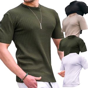 Nouveau design, qualité supérieure, mélange polyester/coton, coupe ample, épaules légèrement tombantes, t-shirt homme à manches courtes, sans marque, surdimensionné - Product Image 6