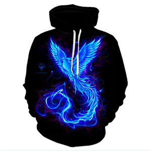 Sudadera con capucha con estampado 3D y logotipo personalizado, jersey de gran tamaño de anime de poliéster para hombre, ropa de calle para hombre, Sudadera con capucha por sublimación - Product Image 6