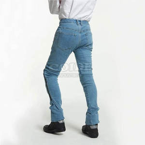 กางเกงยีนส์ขายาวสำหรับผู้ชายฟอกสีออกแบบได้ตามต้องการ - Product Image 4