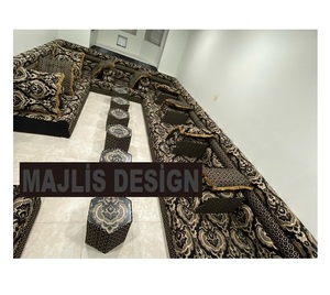 Sofá Marroquí Sedari, Jalsa Marroquí, Salón Marroquí, Lujoso Conjunto de Sofás en Forma de U, Conjunto de Sofás de Madera, Solo Enviamos Este Producto a Europa - Product Image 1