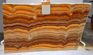 2025 Arizona Onyx Wave Gold Marble High Quality Smooth Contemporary Natural Stone Square for Luxury Villa Outdoor Decorations - Product Image 3