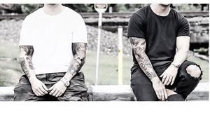 Venta al por mayor de Camisetas Personalizadas de algodón suave con diseño de hombres con logotipo impreso cuello redondo prendas de vestir exteriores - Product Image 5