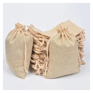 Sacs fourre-tout en jute éco-réutilisables, élégants et durables, en fibres naturelles biodégradables, parfaits pour le rangement des achats, pour l'exportation en gros - Product Image 4