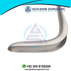 Sims Speculum de doble extremo grande, longitud efectiva 85mm X 35mm de ancho y 90mm X 40mm de ancho, longitud total 185mm - Product Image 4