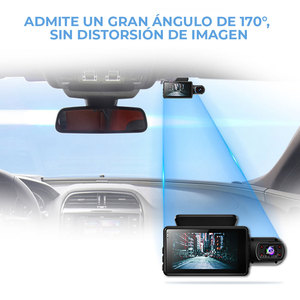 Dashcam 1080p a Doppia Lente, Telecamera per Cruscotto a Lente Singola, Specchietto Retrovisore con Telecamera Anteriore Doppia, Telecamera a Lente Singola per Specchietto Retrovisore - Product Image 5