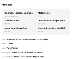 Meilleur!! Camping-car d'occasion 3 mois d'utilisation 2023 2024 2025 Forest River Fifth OZARK 26KB Remorque de voyage RV - Product Image 6