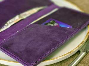 Logotipo personalizado de la marca del hotel de cuero genuino titular de la tarjeta de crédito cheque presentador de cheques de la tarjeta de crédito de 2017 - Product Image 6