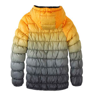 Chaqueta acolchada de invierno holgada Unisex con capucha para hombre, prendas de vestir con cremallera y cuello levantado, chaqueta de plumón de estilo callejero personalizada, ropa - Product Image 2