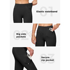 Leggings Ecuestres de Alta Calidad, Diseño Personalizado, Cintura Alta, Pantalones de Montar a Caballo para Mujer, Estilo Occidental, Leggings Hechos para Mujer - Product Image 5