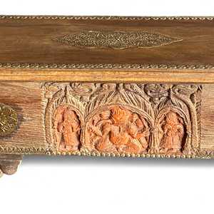 Mesa Consola de Latón de Lujo Moderna Hecha a Mano, Diseño Convertible para Entrada, Villa, Sala de Estar, Hotel, Dormitorio, Material de Madera - Product Image 5