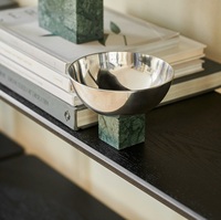 Bol de service décoratif de luxe en acier inoxydable martelé plaqué PVD or brillant pour table à manger et décoration intérieure