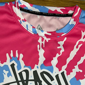 Camiseta de Lacrosse Sublimada Personalizada 100% Poliéster para Equipos Universitarios, Estilo Holgado, a Precio Económico - Product Image 2