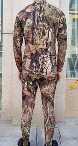 Combinaison de chasse en softshell camouflage orange vif, chaude, imperméable et respirante, unisexe, pour l'hiver - Product Image 3