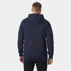 Sweat à capuche pour homme en coton épais d'hiver, streetwear, chaud, respirant, motif uni, option de taille personnalisée, sweat à capuche confortable pour homme - Product Image 2