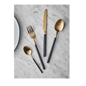 Ensemble de couverts en acier inoxydable fonctionnel avec un style simple et une beauté intemporelle, parfait pour un usage familial et des cadeaux - Product Image 1