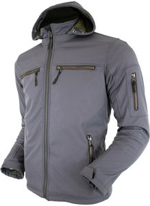 Meilleure vente Hommes Biker Softshell Veste Polyester Travail Coupe-Vent Manteau d'hiver Polaire CE Aramide Rembourré Personnalisé - Product Image 4