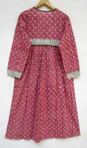 Principalement vendu conception nouvelle conception automne hiver revers pétale manches ceinturé conception unique robe plissée de mode populaire pour femme - Product Image 2