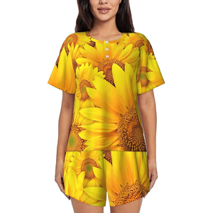Comfortable High Quality Solid Casual Two Piece Shorts <b>Set</b> Women's Shirts and Shorts <b>Twin</b> <b>Set</b> 100% Cotton Breathable - Product Image 6