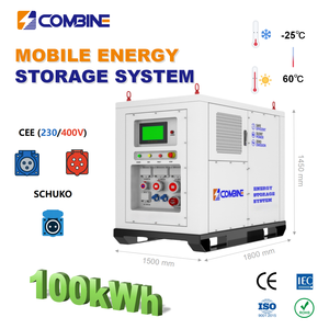 Hệ thống lưu trữ năng lượng di động LiFePo4 100kWh ngoài lưới điện mới cho nguồn điện tạm thời, đạt chuẩn IP54, dùng cho các sự kiện xây dựng. - Product Image 2