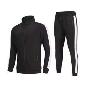 Vente en gros de survêtements personnalisés pour hommes, vêtements d'entraînement sportif et de jogging, survêtements de course à pied Slim Fit, survêtements pour hommes - Product Image 5