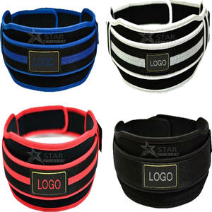 OEM Unisex Powerlifting Cinturones Durable Neopreno Gimnasio Fitness Equipo de levantamiento de pesas con logotipo personalizado - Product Image 3