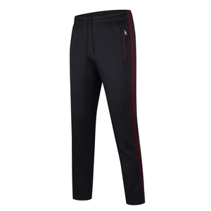 Vente en gros Ensemble de survêtements épais 100% coton avec fermeture éclair pour hommes, pantalon de survêtement d'hiver deux pièces respirant avec logo personnalisé, grande taille - Product Image 4