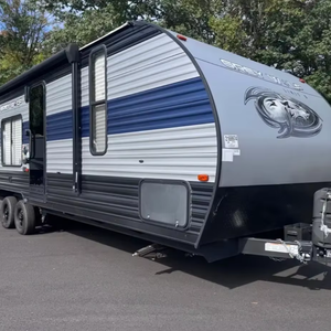 Caravane de voyage d'occasion abordable 2021 2022, type Toy Hauler, CHEROKEE GREY WOLF 26RR, Forest Rivers RV - Product Image 1