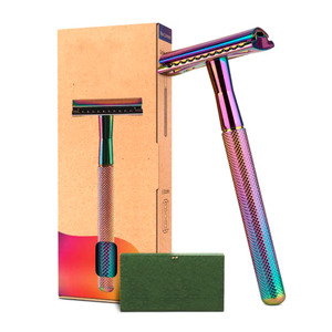 Rasoir de sécurité à double tranchant pour hommes et femmes Rasoirs de sécurité manuels polonais en acier inoxydable de qualité supérieure par ANAAIF - Product Image 1