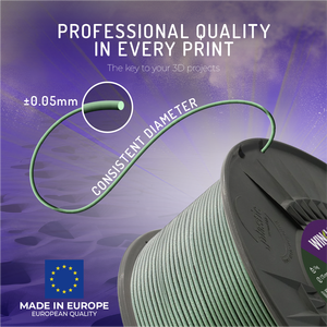 Filamento PLA HD WINKLE de 1.75mm, 1kg, para Impresora 3D FDM, Fácil de Imprimir, Sin Deformaciones, Tolerancia de 0.05mm, Temperatura de Boquilla 190-230°C - Product Image 3