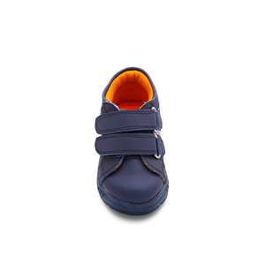 Boys Navy <b>Basketball</b> Style Casual Jogger <b>Shoes</b> KD1623 - Product Image 1