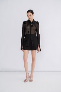 Faldas y blusas de estilo minimalista para mujer, conjunto de falda de 2 piezas con etiqueta personalizada, Falda plisada Tegan, ropa de mujer 2024 Vietnam - Product Image 4