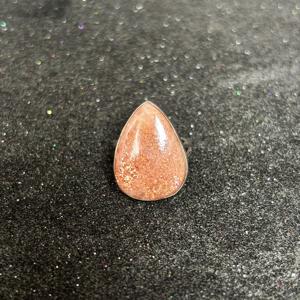 แหวนแฟชั่นพลอยซันสโตนธรรมชาติชุบเงินสำหรับผู้หญิง ขายดี ขายส่งเครื่องประดับทองเหลืองประดับพลอยสำหรับงานหมั้น - Product Image 3