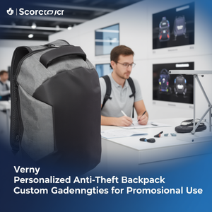Zaino Antifurto Personalizzato Verny, Gadget Personalizzati per Uso Promozionale - Product Image 3