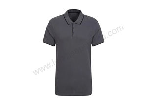 Polo de alta calidad al por mayor para ropa informal Camisa de algodón 100% Transpirable Tallas grandes para hombres - Product Image 4