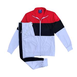 Último modelo nuevo diseño 2024 llegada marca de moda americana gran oferta chándal/poliéster satén rayas laterales mostrar chándal - Product Image 2