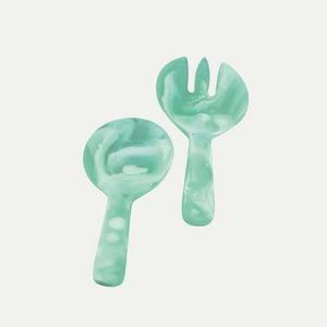 Juego de Cubiertos para Ensalada, Cuchara y Tenedor de Resina, Utensilios de Cocina, Vajilla, Herramienta para Catering, Buffet, Herramienta para Comida, Utensilios de Cocina para el Hogar - Product Image 1