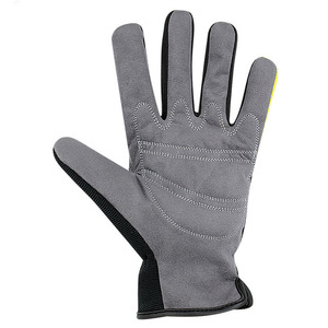 Guantes de Trabajo de Protección de Primera Calidad, Guantes de Mecánico de Algodón, Guantes de Seguridad de Cuero Anti Impacto, Guantes de Trabajo con Absorción de Impactos TPR - Product Image 3