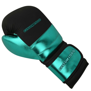 Guantes de Boxeo 2026 Brillantes de Gran Demanda, Tejido Personalizado con Cierre para Adultos, Uso en Gimnasio, Servicio OEM - Product Image 4
