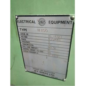 Sykes <b>Gear</b> Hobber High Accuracy <b>Gear</b> <b>Cutting</b> <b>Machine</b> for Workshops and Production Units - Product Image 2