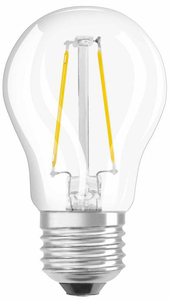Lámpara esférica LED transparente Retrofit E27 3.4W 2700K 470Lm (Osram 467790) - Product Image 1