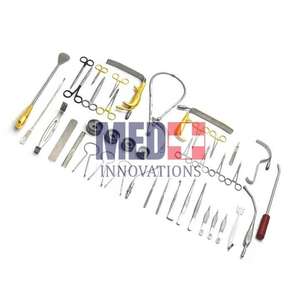 Juego de instrumentos de cirugía de reducción de aumento de senos Tebbetts quirúrgicos médicos de cirugía plástica de acero inoxidable - Product Image 2