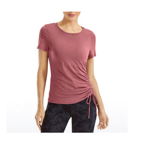 Service OEM T-shirt unisexe à épaules tombantes en coton de haute qualité pour femmes, décontracté, surdimensionné et écologique, Offre Spéciale - Product Image 3