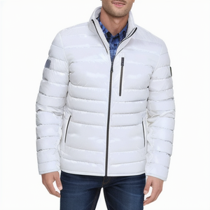 Vestes matelassées de qualité supérieure pour hommes Style hivernal avec fourrure de mouton Nouveau style polyester matelassé - Product Image 1