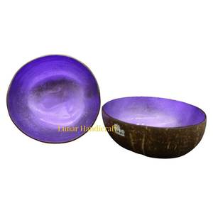 Cuenco de comedor de coco ecológico de alta calidad, Natural cuenco decorativo, artesanía exquisita de Vietnam - Product Image 2