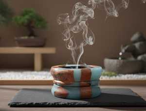 Brûleur Bakhoor en bois d'acacia et résine de Style arabe de qualité supérieure Madhkan pour parfum de maison aromathérapie usage religieux Ramadan cadeaux - Product Image 3
